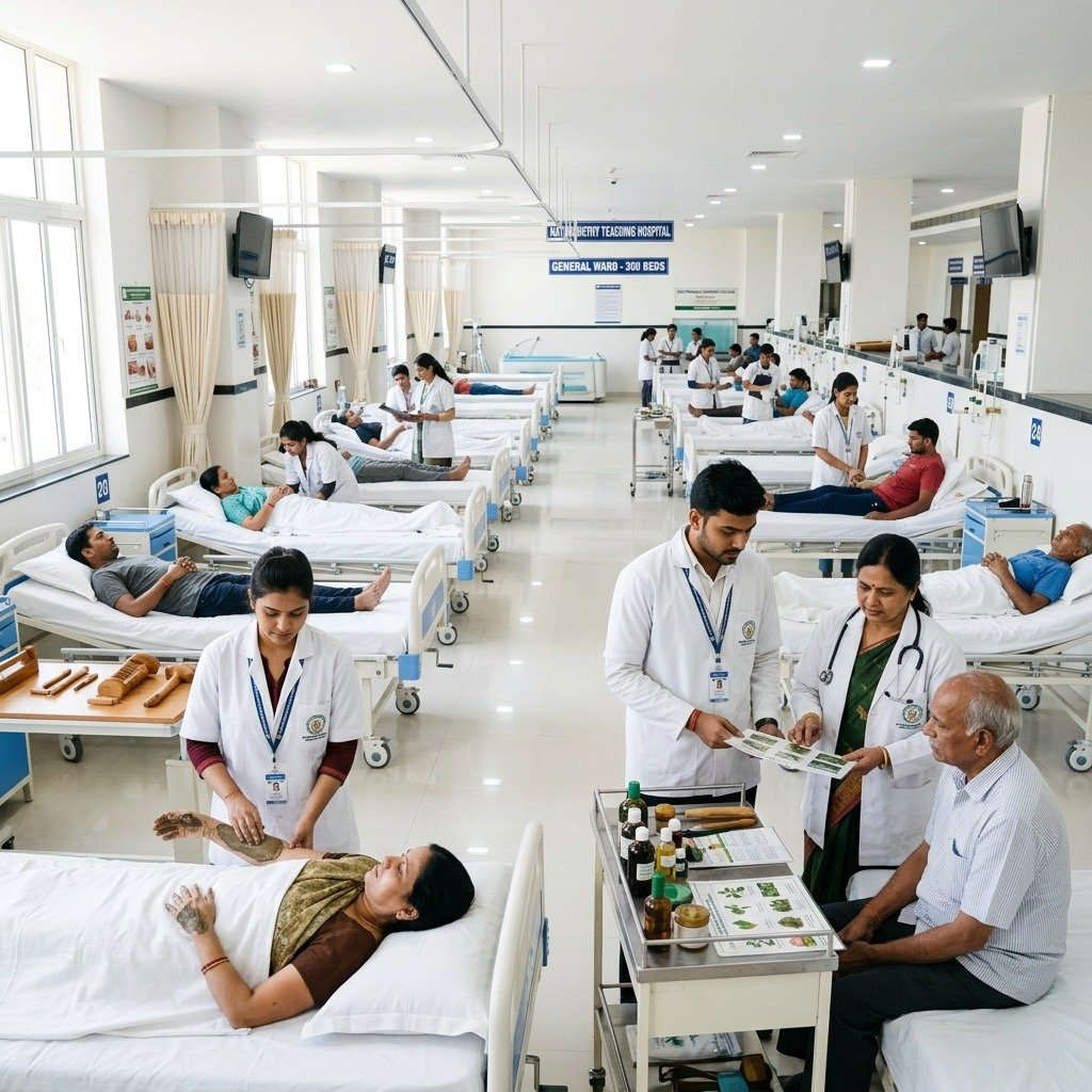 300-Bed Attached Teaching Hospital