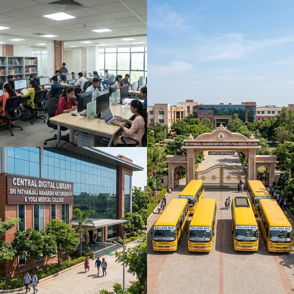 Central Digital Library & Transport Fleet