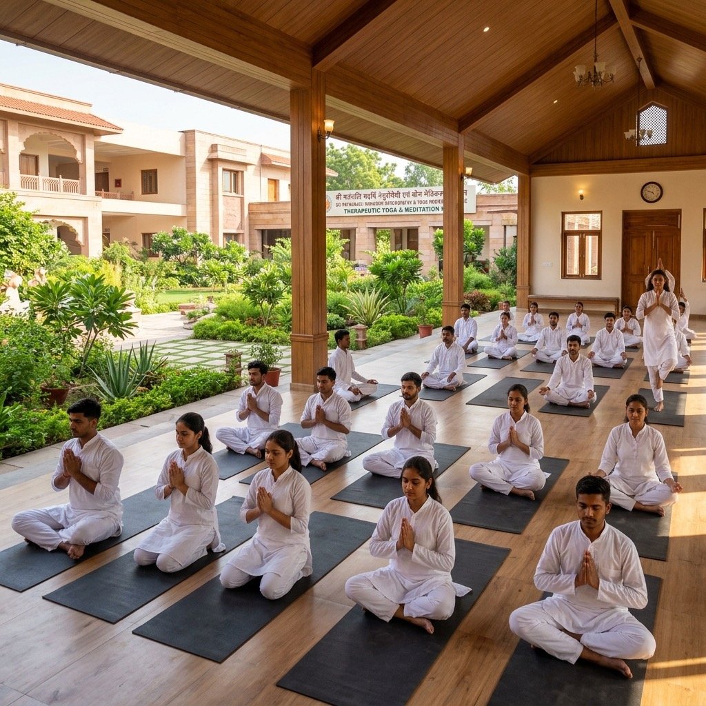 Sri Pathanjali Maharshi BNYS College Students