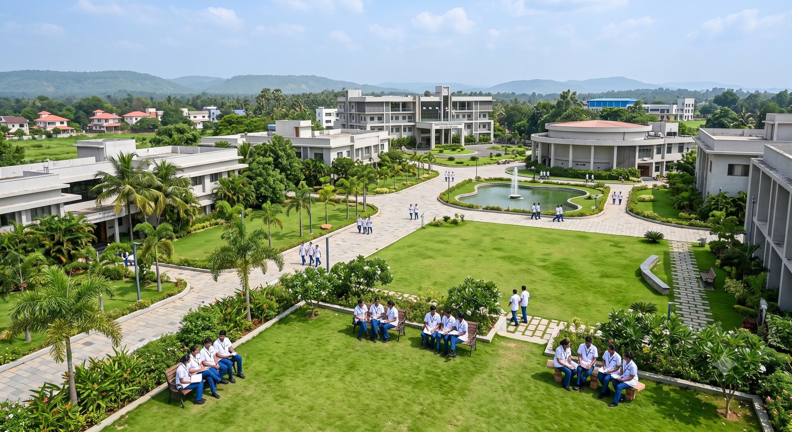 Serene 15-Acre Campus Ground